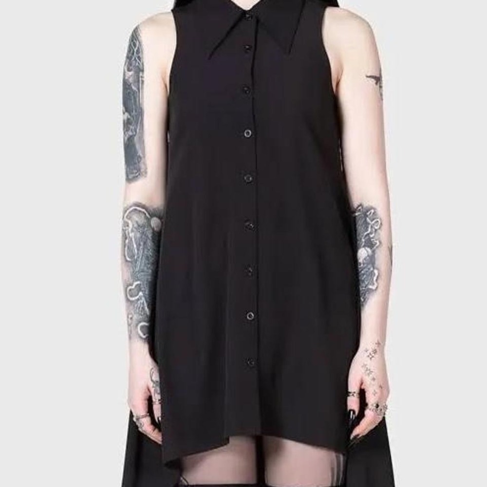 Killstar olde night dress size small goth witchy celestial